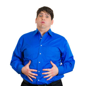 eating too much until full