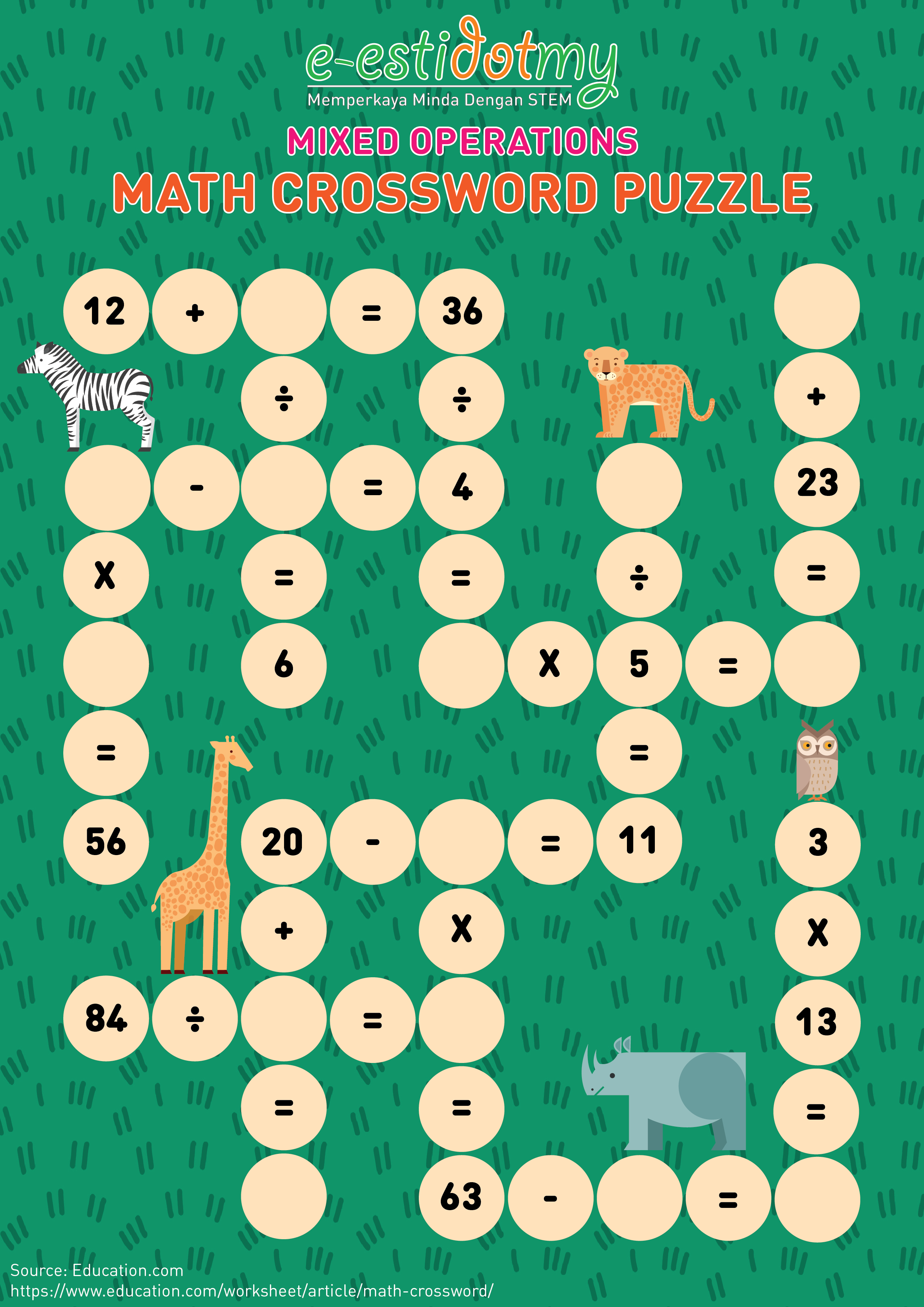 Math Crossword