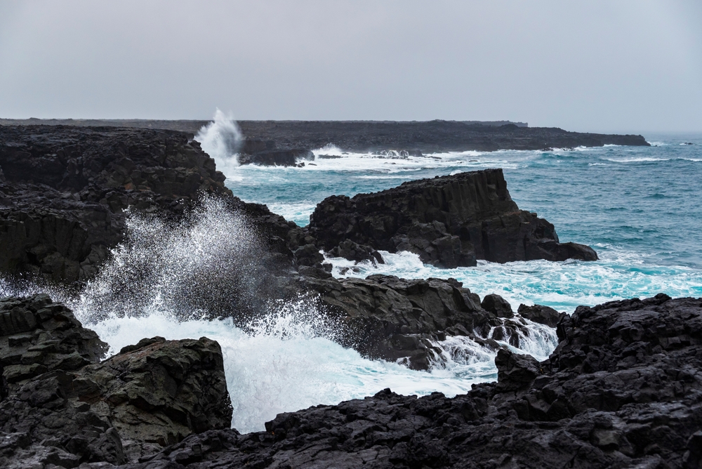 oceans, basalt rock